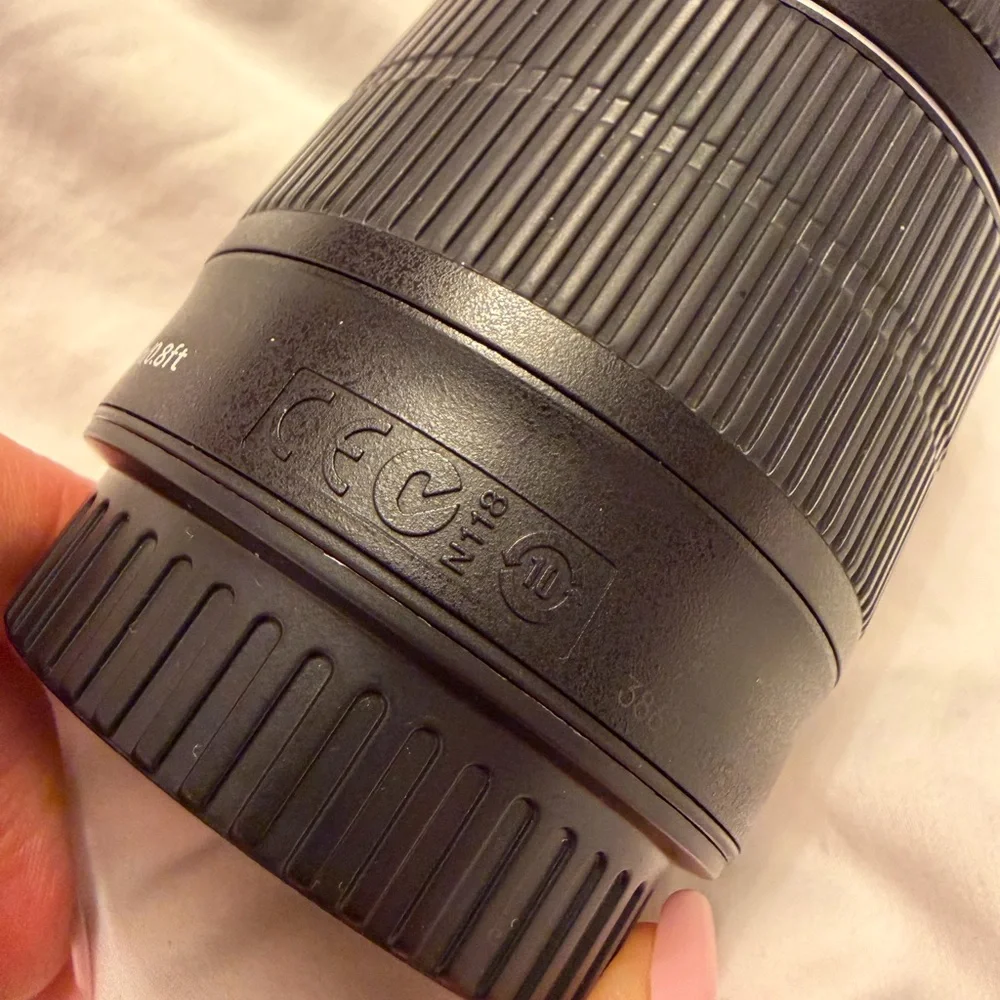 Canon Black EFS 18-55mm Lens